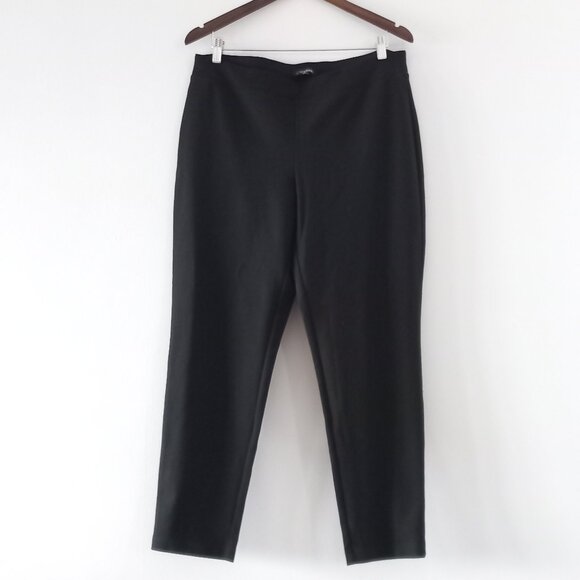 EILEEN FISHER black pants - Picture 1 of 9